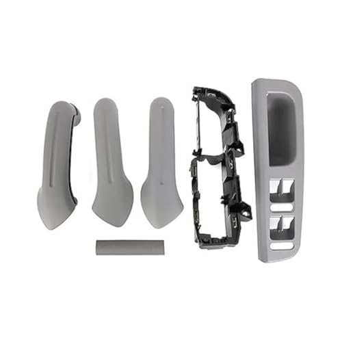 FGKDLDZCZM Auto Innengriffverkleidung Auto-Innentürgriff Für Vw Für Bora, Für Golf, Für Jetta 4 MK4 (1999-2007)(‎6pcs Grey) von FGKDLDZCZM