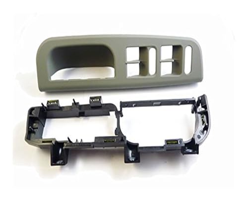FGKDLDZCZM Auto Innengriffverkleidung Graues Fenster-Lünetten-Panel-Trimmhalterungs-Set (1J1867179A) für Golf MK4 GTI 1999-2006 von FGKDLDZCZM