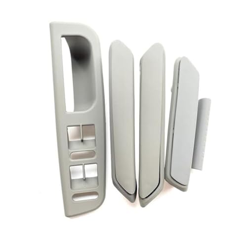 FGKDLDZCZM Auto Innengriffverkleidung Türinnengriff Für Vw Für Passat B5 1998–2005, 1–6 Stück, graue Gummifarbe, 3B186717E usw.(Grey 5pcs2) von FGKDLDZCZM