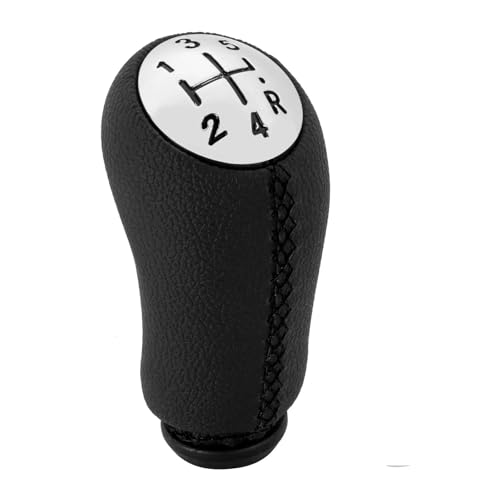 FGKDLDZCZM Schaltknauf 17 mm für CLIO MK33 III für Megane ll für Scenic Kangoo 5-Gang-Schaltknaufstangenkopf Auto-Schalthebelgriff(Black line) von FGKDLDZCZM