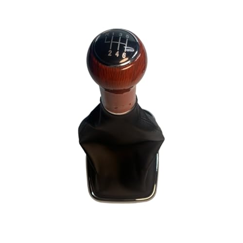 FGKDLDZCZM Schaltknauf 5/6-Gang-Schaltknauf für VW 1998-2004 für Golf 4 MK4(Black 6 Speed) von FGKDLDZCZM