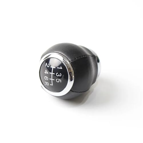 FGKDLDZCZM Schaltknauf 5 6-Gang-Schaltknauf für manuelle Getriebe für Subaru für Impreza für WRX für STI für Outback für Forester 2009-2019 Zubehör(6 Speed Black) von FGKDLDZCZM