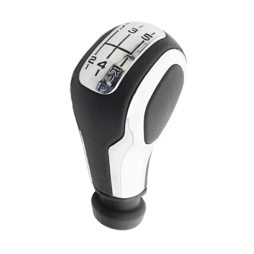 FGKDLDZCZM Schaltknauf 5-Gang-Schaltgetriebe Schaltknauf Schalthebel für 206 207 307 308 408 für Citroen C2 C4L(Leather Style) von FGKDLDZCZM