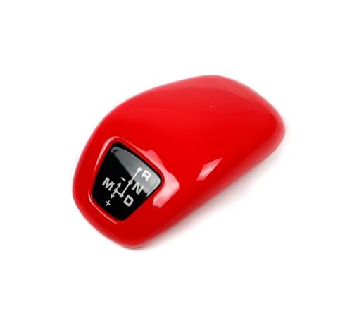 FGKDLDZCZM Schaltknauf Auto-Styling-Schaltknauf-Abdeckungsverkleidung ABS Handbremsgriff für 971 Chassis G2 2017 2018 2019 2020(Red) von FGKDLDZCZM