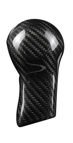 FGKDLDZCZM Schaltknauf Carbon Fiber Auto Schaltknauf Abdeckung Shell Für Chevrolet Für Camaro 2010 2011 2012 2013 2014 2015 Schwarz/Rot(Black) von FGKDLDZCZM