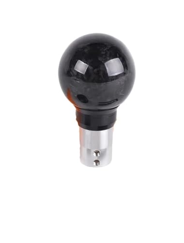 FGKDLDZCZM Schaltknauf Carbon Fiber Schaltknauf Drücken Sie nach unten, um den Schmiede-Schalthebel-Handball-Druckknopf für Civic für Accord 10th zu entriegeln(Forge) von FGKDLDZCZM