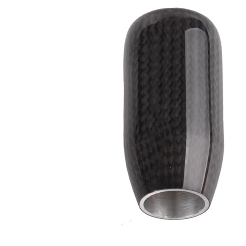 FGKDLDZCZM Schaltknauf Carbon Fiber Shifter Hebelkopf Schaltknauf Schaltgetriebe mit Limiter Adapter Auto Modifikation SFN113 von FGKDLDZCZM