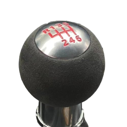 FGKDLDZCZM Schaltknauf Marke Wildleder 5 Geschwindigkeit 6 Geschwindigkeit Manuelle Schaltknauf Für Mazda 6 Atenza Für Mazda 3 Axela Für Mazda 8 5 Für CX-5 CX-4 Für MX-5 MX5(B 6 Speed R) von FGKDLDZCZM