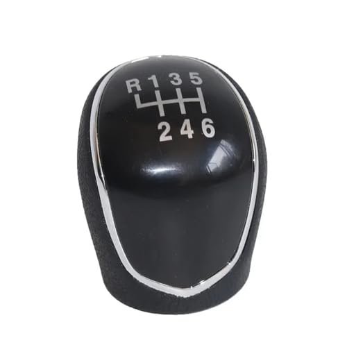 FGKDLDZCZM Schaltknauf Schaltknauf Hebel Wechselgetriebe Stick Shifter Für Nissan Für Sentra B16 2006-2012 Manueller Wahlgriff Ball 6 Geschwindigkeit(Black) von FGKDLDZCZM