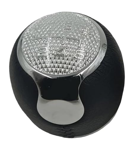 FGKDLDZCZM Schaltknauf Schaltknaufhebel Getriebe Stick Shifter Leder Für Mito 2008-2016 Manueller Wählhebel Getriebegriff Ball(6 Speed) von FGKDLDZCZM