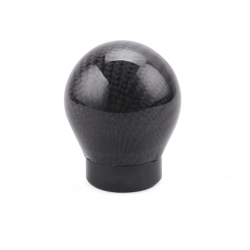 FGKDLDZCZM Schaltknauf Universal Racing Carbon Schaltknauf Automatische Getriebe Stick Kopf Shifter Hebel Griff Für Toyota(ALL Black) von FGKDLDZCZM
