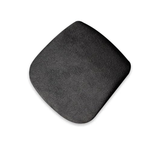 FGKDLDZCZM Schaltknauf Wildleder-Car-Wrapping-ABS-Schaltknaufabdeckung für Range für Rover für Sport 2023 Velar für Discovery 5 2021 2022 Zubehör(Black) von FGKDLDZCZM