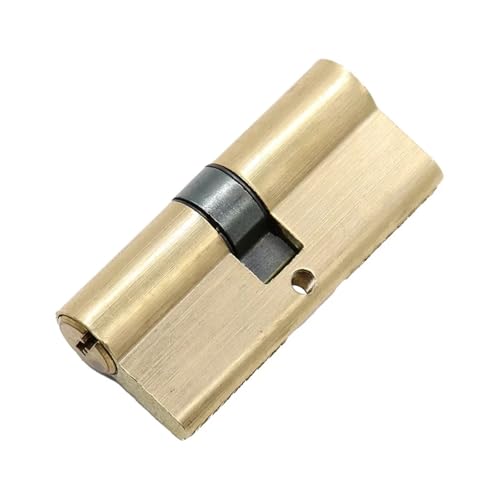 1 Stück Diebstahlsicherer Türzylinderschlosskern – Reines Kupfer mit 2 technischen Schlüsseln und 6 Hauptschlüsseln – Passend for Türstärken von 45–55 mm(70=35+35) von FGNIWAAE