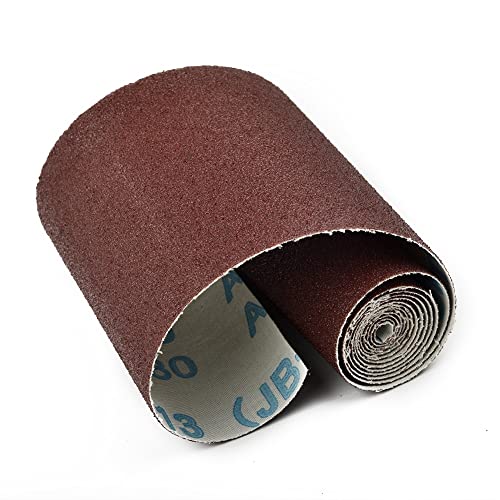 1 m Schmirgelleinenrolle – Schleifpapier mit Körnung 80–600 for Polieren von Holz und Metall, 96 mm breit, for konturierte Oberflächen(240grit) von FGNIWAAE