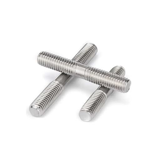 Doppelendige Gewindestangen aus 304ss – M3 bis M16, 1–10 Stück Teilgewindestangenbolzen for die Holzbearbeitung und den industriellen Einsatz(140mm M16 1Pcs) von FGNIWAAE