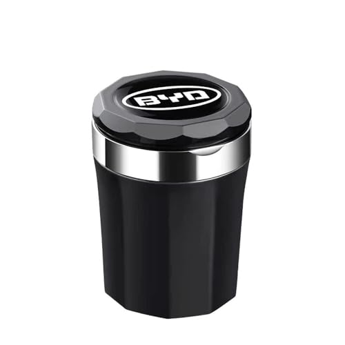 FGQDOL Auto Aschenbecher Metall Innenbehälter für BYD Seal U DM-i Seal U SELA ATTO 2 ATTO 3, LED Automatiklicht Druckknopf Entriegelung Schichtdesign Dichtungssystem Einfache Reinigung,B FGQDOL Auto Aschenbecher Metall Innenbehälter für BYD Seal U DM-i Seal U SELA ATTO 2 ATTO 3, LED Automatiklicht Druckknopf Entriegelung Schichtdesign Dichtungssystem Einfache Reinigung,B von FGQDOL