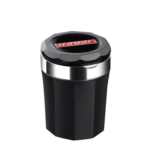 FGQDOL Auto Aschenbecher Metall Innenbehälter für Great Wall Motor HAVAL H6 HAVAL Dargo, LED Automatiklicht Druckknopf Entriegelung Schichtdesign Dichtungssystem Einfache Reinigung,B FGQDOL Auto Aschenbecher Metall Innenbehälter für Great Wall Motor HAVAL H6 HAVAL Dargo, LED Automatiklicht Druckknopf Entriegelung Schichtdesign Dichtungssystem Einfache Reinigung,B von FGQDOL