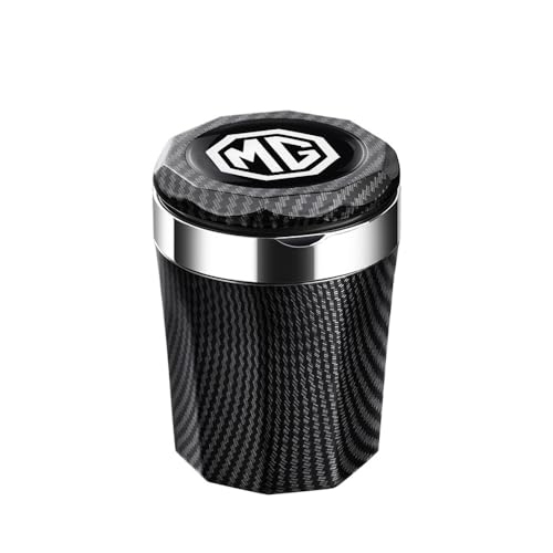 FGQDOL Auto Aschenbecher Metall Innenbehälter für MG Marvel R Electric MG Cyberster MG 3, LED Automatiklicht Druckknopf Entriegelung Schichtdesign Dichtungssystem Einfache Reinigung,B FGQDOL Auto Aschenbecher Metall Innenbehälter für MG Marvel R Electric MG Cyberster MG 3, LED Automatiklicht Druckknopf Entriegelung Schichtdesign Dichtungssystem Einfache Reinigung,B von FGQDOL