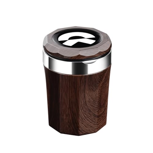 FGQDOL Auto Aschenbecher Metall Innenbehälter für NIO ET5 Touring NIO EL8 NIO Firefly, LED Automatiklicht Druckknopf Entriegelung Schichtdesign Dichtungssystem Einfache Reinigung,A FGQDOL Auto Aschenbecher Metall Innenbehälter für NIO ET5 Touring NIO EL8 NIO Firefly, LED Automatiklicht Druckknopf Entriegelung Schichtdesign Dichtungssystem Einfache Reinigung,A von FGQDOL