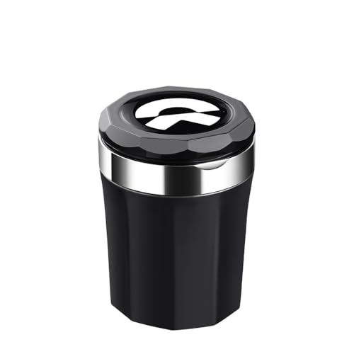FGQDOL Auto Aschenbecher Metall Innenbehälter für NIO ET7 NIO EL7 NIO ET5, LED Automatiklicht Druckknopf Entriegelung Schichtdesign Dichtungssystem Einfache Reinigung,B FGQDOL Auto Aschenbecher Metall Innenbehälter für NIO ET7 NIO EL7 NIO ET5, LED Automatiklicht Druckknopf Entriegelung Schichtdesign Dichtungssystem Einfache Reinigung,B von FGQDOL