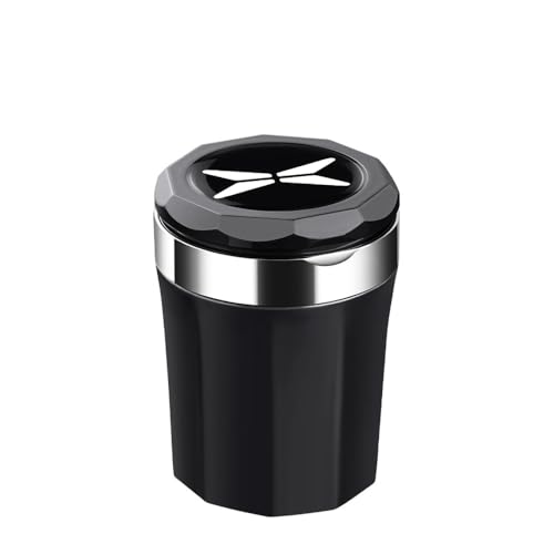 FGQDOL Auto Aschenbecher Metall Innenbehälter für XPENG G3 XPENG P7 XPENG P5, LED Automatiklicht Druckknopf Entriegelung Schichtdesign Dichtungssystem Einfache Reinigung,B FGQDOL Auto Aschenbecher Metall Innenbehälter für XPENG G3 XPENG P7 XPENG P5, LED Automatiklicht Druckknopf Entriegelung Schichtdesign Dichtungssystem Einfache Reinigung,B von FGQDOL