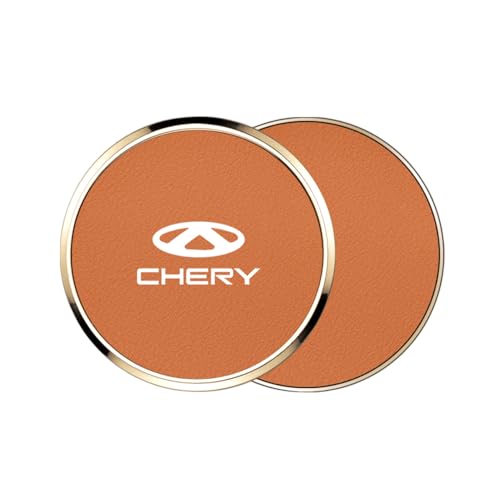 FGQDOL Auto Becherhalter Matte für Chery Tiggo 9 Tiggo 8 Tiggo 5X / Tiggo 4 EQ7, Leder Oberfläche Zinnlegierung Rand Verdickte Struktur Anodisierte Veredelung Doppelseitig rutschfest Abwaschbar FGQDOL Auto Becherhalter Matte für Chery Tiggo 9 Tiggo 8 Tiggo 5X / Tiggo 4 EQ7, Leder Oberfläche Zinnlegierung Rand Verdickte Struktur Anodisierte Veredelung Doppelseitig rutschfest Abwaschbar von FGQDOL