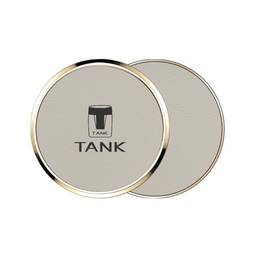 FGQDOL Auto Becherhalter Matte für Great Wall Motor Tank 300, Leder Oberfläche Zinnlegierung Rand Verdickte Struktur Anodisierte Veredelung Doppelseitig rutschfest Abwaschbar,Gold Edge Light Beige FGQDOL Auto Becherhalter Matte für Great Wall Motor Tank 300, Leder Oberfläche Zinnlegierung Rand Verdickte Struktur Anodisierte Veredelung Doppelseitig rutschfest Abwaschbar,Gold Edge Light Beige von FGQDOL