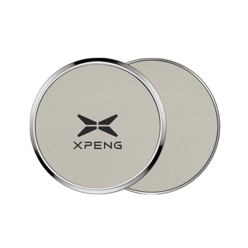 FGQDOL Auto Becherhalter Matte für XPENG G3 XPENG P7 XPENG P5, Leder Oberfläche Zinnlegierung Rand Verdickte Struktur Anodisierte Veredelung Doppelseitig rutschfest Abwaschbar FGQDOL Auto Becherhalter Matte für XPENG G3 XPENG P7 XPENG P5, Leder Oberfläche Zinnlegierung Rand Verdickte Struktur Anodisierte Veredelung Doppelseitig rutschfest Abwaschbar von FGQDOL