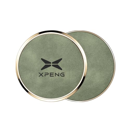 FGQDOL Auto Becherhalter Matte für XPENG G3 XPENG P7 XPENG P5, Leder Oberfläche Zinnlegierung Rand Verdickte Struktur Anodisierte Veredelung Doppelseitig rutschfest Abwaschbar FGQDOL Auto Becherhalter Matte für XPENG G3 XPENG P7 XPENG P5, Leder Oberfläche Zinnlegierung Rand Verdickte Struktur Anodisierte Veredelung Doppelseitig rutschfest Abwaschbar von FGQDOL