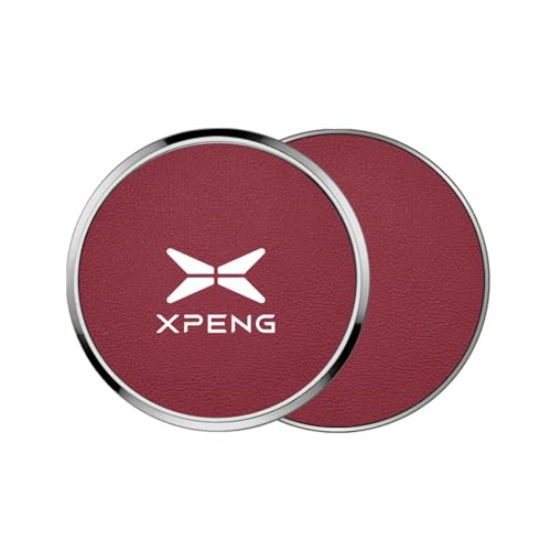 FGQDOL Auto Becherhalter Matte für XPENG G9 XPENG G6, Leder Oberfläche Zinnlegierung Rand Verdickte Struktur Anodisierte Veredelung Doppelseitig rutschfest Abwaschbar,Gunmetal Edge Retro Red FGQDOL Auto Becherhalter Matte für XPENG G9 XPENG G6, Leder Oberfläche Zinnlegierung Rand Verdickte Struktur Anodisierte Veredelung Doppelseitig rutschfest Abwaschbar,Gunmetal Edge Retro Red von FGQDOL