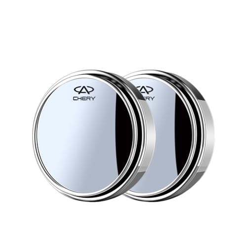 FGQDOL Blindspot-Spiegel Außenspiegel für Chery Tiggo 3X / Tiggo 2 Tiggo 7 Arrizo 8, Rundspiegel mit Vakuumsauger Montage Kratzfester Rand Regensicher Klare Sicht 360° Einstellung,Silver FGQDOL Blindspot-Spiegel Außenspiegel für Chery Tiggo 3X / Tiggo 2 Tiggo 7 Arrizo 8, Rundspiegel mit Vakuumsauger Montage Kratzfester Rand Regensicher Klare Sicht 360° Einstellung,Silver von FGQDOL