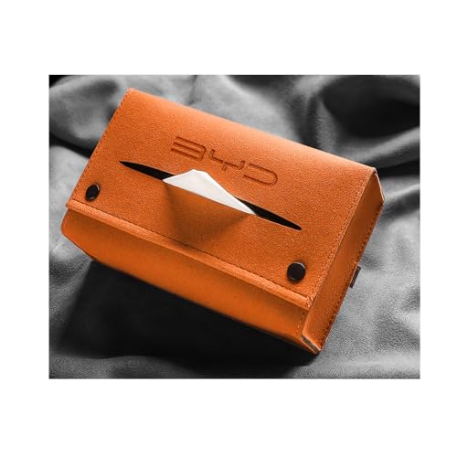 FGQDOL Taschentuchbox Auto fürs BYD ATTO 3/ATTO 2/SELA/Seal U/Seal U DM-i/Seal 07 EV,Verschleiß KratzfestWeiche Zarte Textur Starke Haltbarkeit Aufbewahrungsbox Innendekorationszubehör,C von FGQDOL