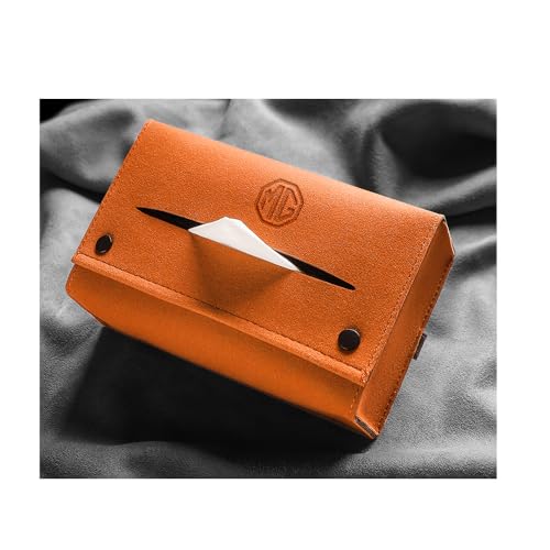 Taschentuchbox Auto fürs MG Cyberster/3/HS/EZS/ZS Pure Electric Version,Verschleiß KratzfestWeiche Zarte Textur Starke Haltbarkeit Aufbewahrungsbox Innendekorationszubehör,B von FGQDOL