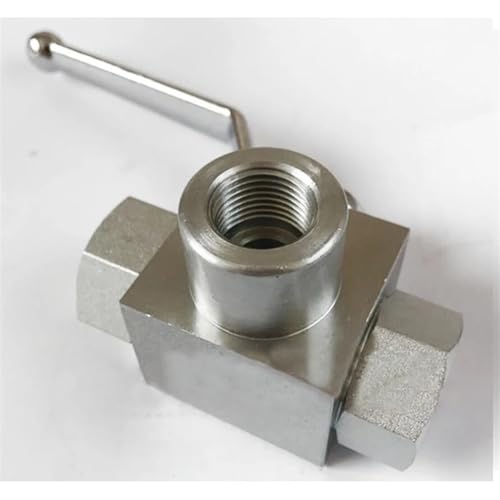 Dreiwege-Kugelhahn Innengewinde L-Typ Hydraulik-Kugelhahn 1/4 3/8 1/2 3/4 1(M14x1.5) von FGRDMUKP