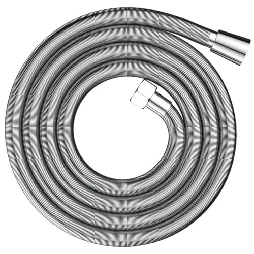FGUJSUR 1,2 M/1,5 M/2 M Edelstahl Flexible Dusche Schlauch Hochdruck Verlängerung Sanitär Rohr Verschlüsselung Rohr Bad zubehör Für Handbrause(2M) von FGUJSUR