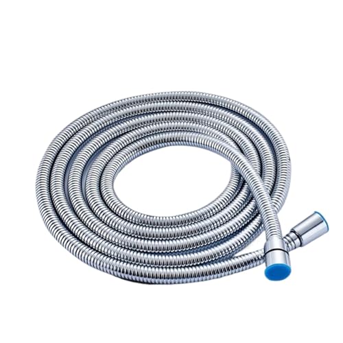 FGUJSUR 3,0 Meter Silberner Duschschlauch Aus Hochdichtem Edelstahl, Flexible Wasserleitung, Gemeinsamer Wasserhahnschlauch, Badezimmerzubehör Für Handbrause FGUJSUR 3,0 Meter Silberner Duschschlauch Aus Hochdichtem Edelstahl, Flexible Wasserleitung, Gemeinsamer Wasserhahnschlauch, Badezimmerzubehör Für Handbrause von FGUJSUR