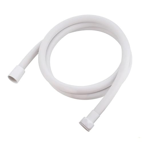FGUJSUR PVC-Duschschlauch, Flexibel, Flexibler Duschschlauch for Badezimmer-Duschkopf, Goldener, Silberner, Schwarzer Bad-Duschschlauch Für Handbrause(White,300CM) von FGUJSUR