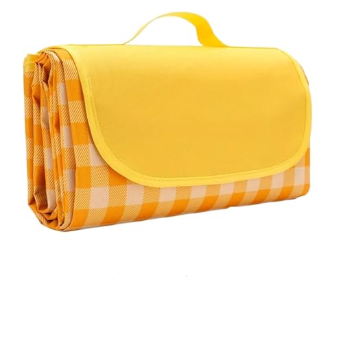 FGUJSUR Picknickmatte for den Außenbereich, übergroße Picknickdecke, 200 x 200 cm, Faltbare Stranddecke, tragbare Picknickmatte for den Campingpark FüR Familienkonzerte, Strand, Park, Camping, Wande von FGUJSUR