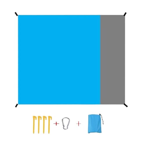 Nylon Tasche Strand Decke Tragbare Feuchtigkeitsbeständige Klapp Camping Matte Mini Wasserdichte Mini Tasche Picknick Matte Outdoor Zubehör FüR Familienkonzerte, Strand, Park, Camping, Wande(Color 01) Nylon Tasche Strand Decke Tragbare Feuchtigkeitsbeständige Klapp Camping Matte Mini Wasserdichte Mini Tasche Picknick Matte Outdoor Zubehör FüR Familienkonzerte, Strand, Park, Camping, Wande(Color 01) von FGUJSUR