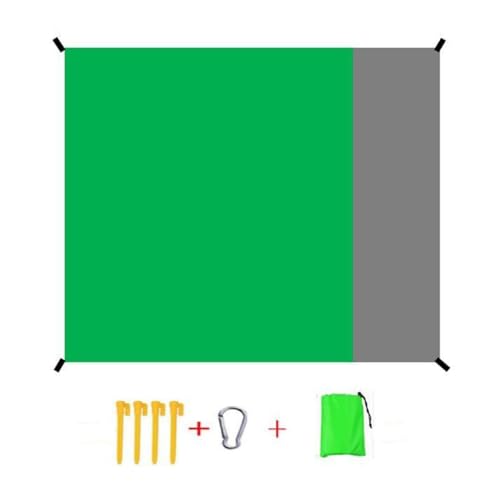 Nylon Tasche Strand Decke Tragbare Feuchtigkeitsbeständige Klapp Camping Matte Mini Wasserdichte Mini Tasche Picknick Matte Outdoor Zubehör FüR Familienkonzerte, Strand, Park, Camping, Wande(Color 02) Nylon Tasche Strand Decke Tragbare Feuchtigkeitsbeständige Klapp Camping Matte Mini Wasserdichte Mini Tasche Picknick Matte Outdoor Zubehör FüR Familienkonzerte, Strand, Park, Camping, Wande(Color 02) von FGUJSUR