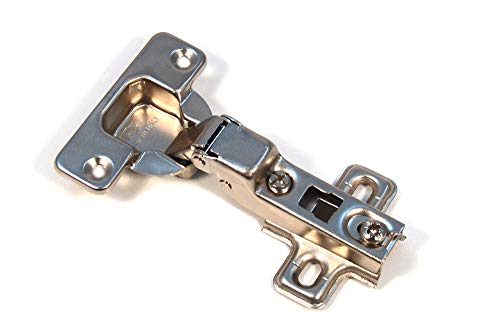 FGV Topfscharnier, Metall, Nickel, Grau, 10 Stück, 35mm, 110°, ohne Dämpfung und Feder, Eck/Mittel/Innenanschlag von FGV