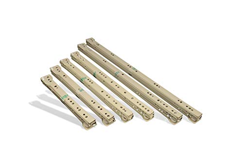 SCHUBLADENSCHIENEN Schubladenauszug Rollenführung Schienen Teilauszug PAAR WEIß 300 mm SCHUBLADENSCHIENEN Schubladenauszug Rollenführung Schienen Teilauszug PAAR WEIß 300 mm von Axppin