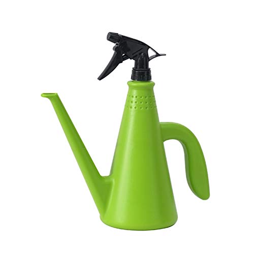FGYZYP 2 in 1 Gießkanne mit Sprüher, 1 Liter Kunststoff, DoppelzweckHandbrause Wassersprühflasche Gartensprüher für Rasen Haushalt Reinigung Garten Werkzeug Outdoor Indoor Blume Pflanze von FGYZYP