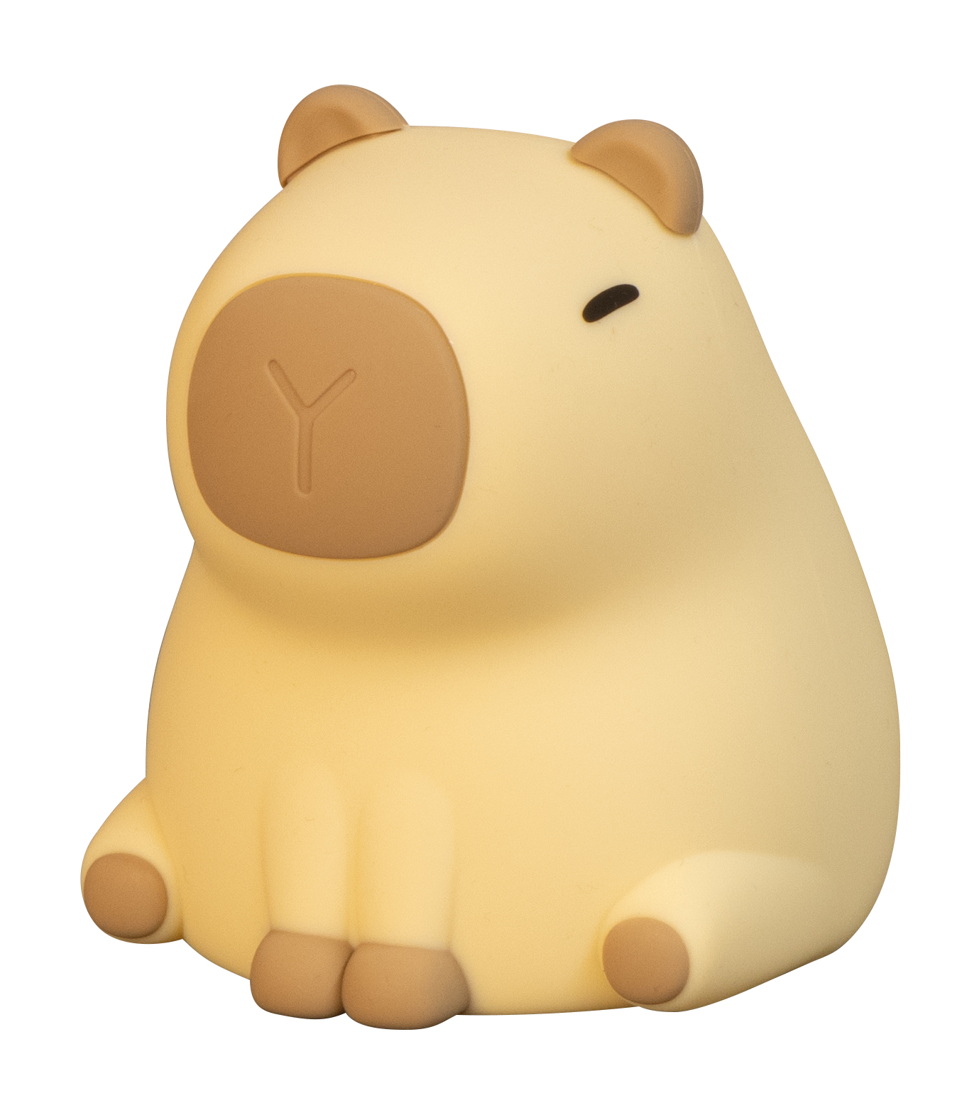 FH Lighting LED-Tischleuchte PIGGY in Silikon braun von FH Lighting