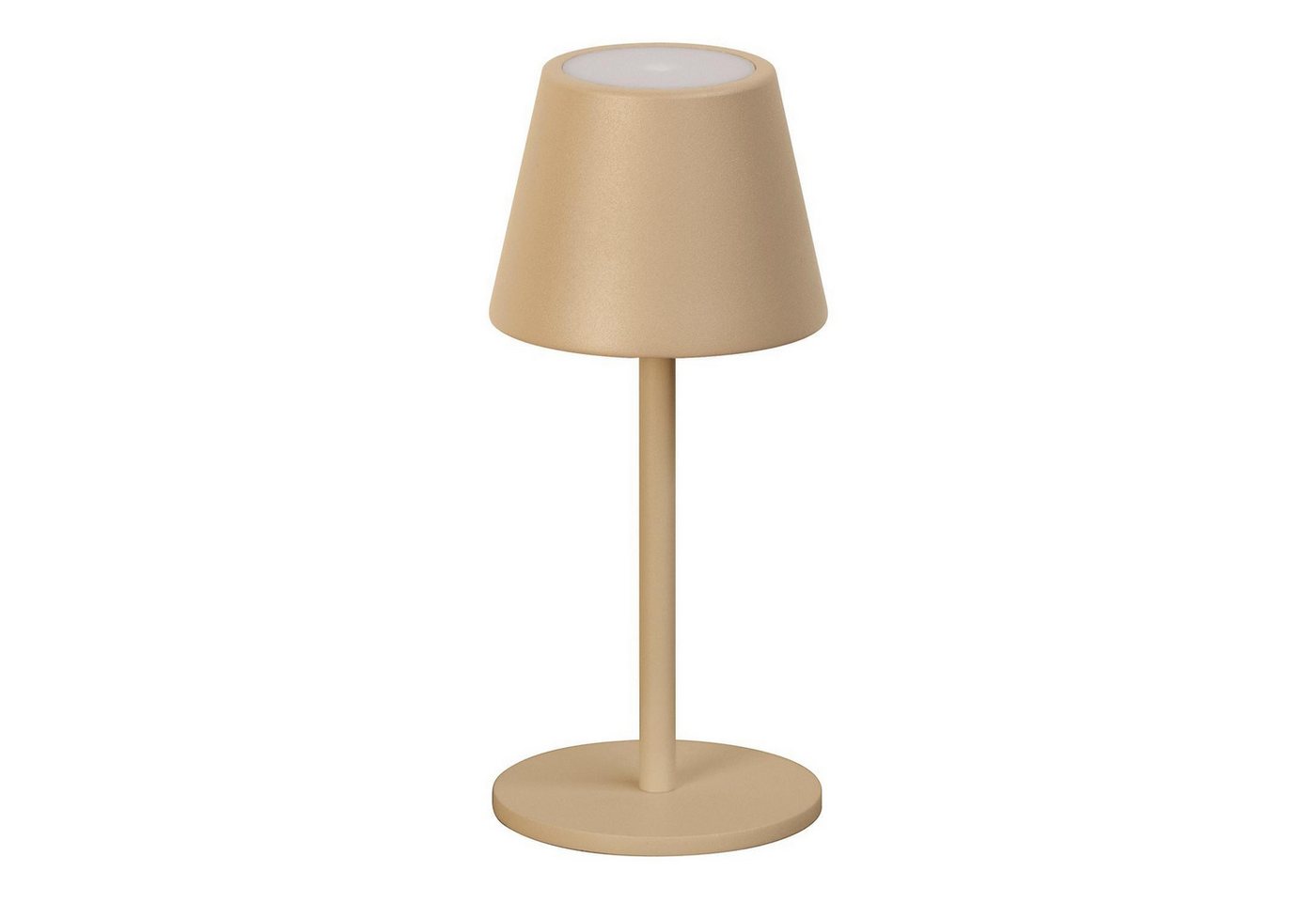 FH Lighting LED Tischleuchte SALERNO, Sandbraun, Metall, Akkubetrieben, Anpassung der Farbtemperatur, Dimmfunktion, LED fest integriert, Extra-Warmweiß, Neutralweiß, inkl. USB-Kabel, IP54 Spritzwassergeschützt, Ø 8,5 x H 20 cm FH Lighting LED Tischleuchte SALERNO, Sandbraun, Metall, Akkubetrieben, Anpassung der Farbtemperatur, Dimmfunktion, LED fest integriert, Extra-Warmweiß, Neutralweiß, inkl. USB-Kabel, IP54 Spritzwassergeschützt, Ø 8,5 x H 20 cm von FH Lighting