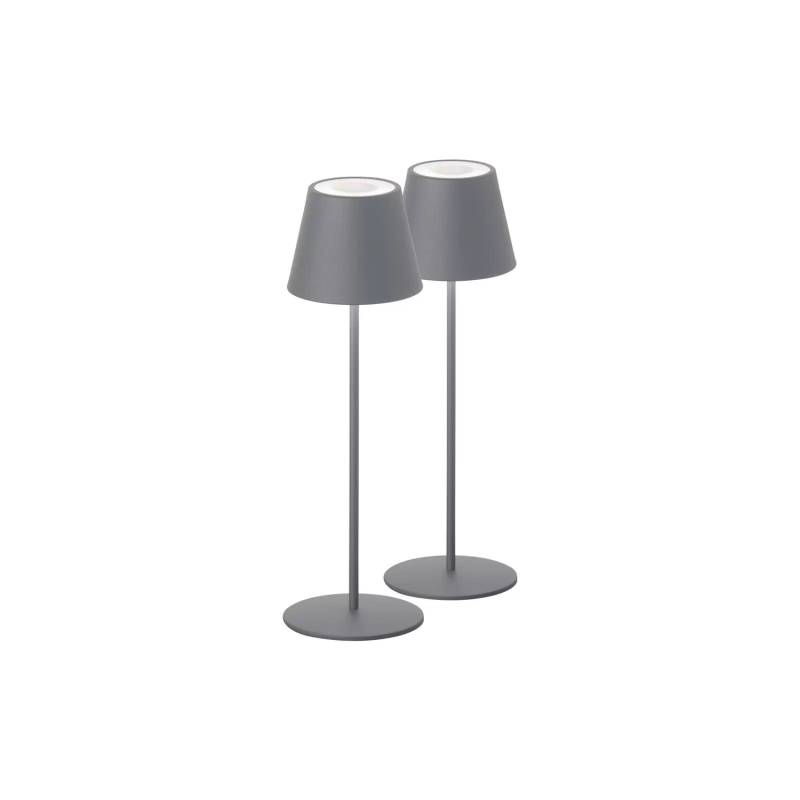 Fh Lighting 2er Cosenza Led Akku Tischlampe Tischleuchte Lampe Leuchte Licht B-Ware von FH Lighting