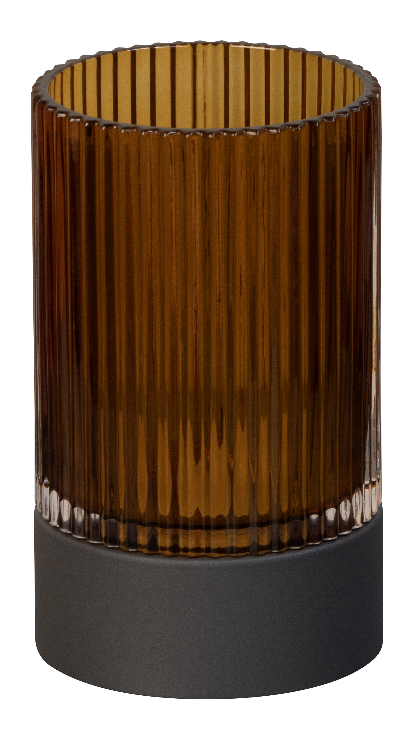 LED-Tischleuchte ARIVA PRO in Glas sandgrau von FH Lighting
