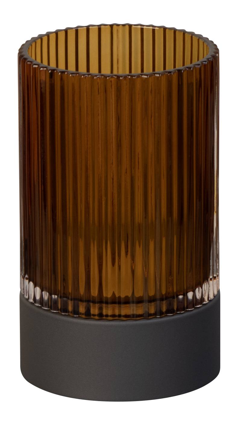 LED-Tischleuchte ARIVA PRO in Glas sandgrau von FH Lighting