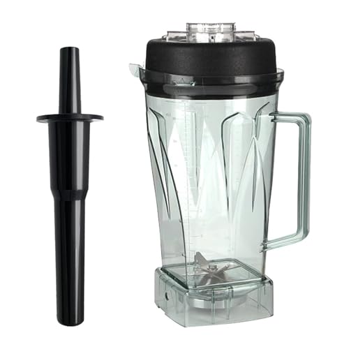 On Blade Jar Container und Tamper, kompatibel mit Jtc, kompatibel mit Vitamix, Mixer-Teile 010 767 800 G5200 G2001 von FHAJKTJB