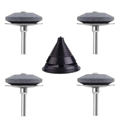 Universal-Messerschärfer for Rasenmähertraktoren mit Rotationsschleifen und Auswuchtvorrichtung in einem, löst Stumpfheit und Verschleiß der Messer (Zubehör for Gartengeräte) von FHAJKTJB